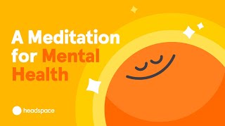 A Short Meditation for World Mental Health Day from Headspace with Kessonga Giscombe [upl. by Derfniw]