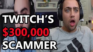 Streamer Steals 300000 From His Fans [upl. by Mcclenaghan]