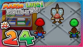 Mario and Luigi Partners In Time  Part 24 YOUNG PROFESSOR ELVIN GADD [upl. by Harima]