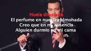 ALEX BUENO Alguien durmio en mi cama Karaoke Completo [upl. by Connolly549]