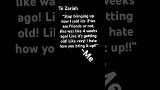 To ZARI Zariah [upl. by Leind]