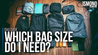 Which Bag Size Do I need BAG GUIDE [upl. by Esbenshade713]