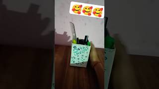 🥰🥰Pen pencil holderviralvideo crafting 🥰🥰 [upl. by Nuoras]