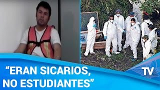 Jefe de sicarios habla sobre normalistas desaparecidos [upl. by Eugirne]