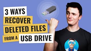 3 Ways to Recover Deleted Files from a USB Drive [upl. by Sewel]