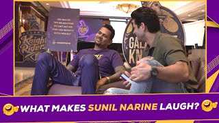 Try not to Laugh Challenge Ft Sunil Narine  KKR IPL 2022 [upl. by Dewees]