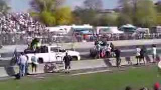 Chevette Flip  Byron Dragway 2007 Wheelstand Competition [upl. by Calysta989]