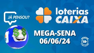 Resultado da MegaSena  Concurso nº 2733  06062024 [upl. by Merell96]