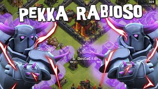 Cuando rabiar la PEKKA en un GoWiPe  Ataques  Clash of Clans [upl. by Olnay]