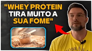 WHEY PROTEIN AJUDA A EMAGRECER  Muzy Explica [upl. by Nhguavoj]