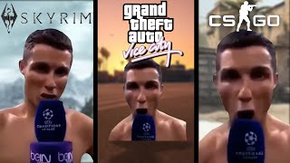 Cristiano Ronaldo SIUUU in different games 2 [upl. by Sage157]