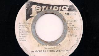 The HEPTONES  Party Time  Version  JA Studio One 7quot 1972 45rpm [upl. by Dylane271]