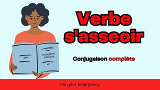 French lesson Verbe sasseoir TO SIT DOWN [upl. by Urata]