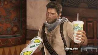 Subways Uncharted 3 TV Promo Better times right Chazington [upl. by Yenahteb340]