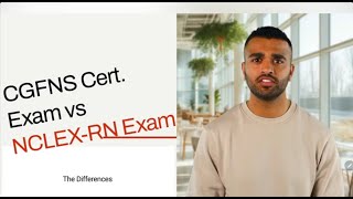 CGFNS Exam VS NCLEX Exam [upl. by Anisor934]