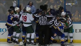 Blues Wild ends with huge Alex Pietrangelo hit [upl. by Dlorrej]