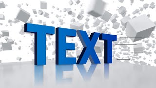 3D Text Animation in PowerPoint  Tutorial [upl. by Lianna]