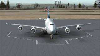 FSX PMDG 7478 [upl. by Grossman]