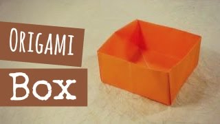 Origami Box Instructions [upl. by Ailemrac530]