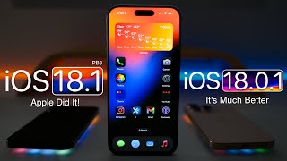 iOS 181 Public Beta 3   They Did It Much Improved [upl. by Worrell]