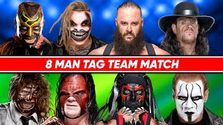 The Fiend amp Boogeyman amp Undertaker amp Strowman vs Kane amp Sting amp Finn Balor amp Mankind gaming 🩸 [upl. by Yenoh705]