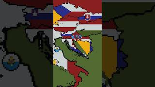 Building Bosnia amp Herzegovina in 3 Scales bosnia bosnian maps flags minecraft [upl. by Apgar]