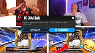 😱 DESCARTANDO CARTAS TOTS CON FDROID EN FC MOBILE 😭 SALE MAL [upl. by Pownall450]