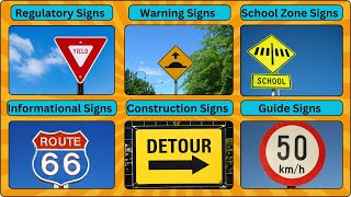 Road Sign GuidebookYour Comprehensive Guide to Traffic Signs [upl. by Loree]