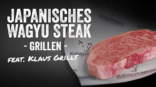 Japanisches Wagyu Steak von Gourmetfleischde grillen feat Klaus grillt [upl. by Omrellug]