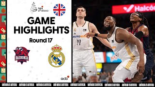 Baskonia  Real Madrid 8599 HIGHLIGHTS  Liga Endesa 202324 [upl. by Fortier]