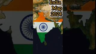 Indian map 2024 indianmap shorts [upl. by Asseram]