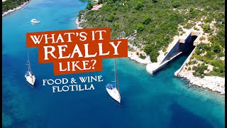 Sailing in Croatia Food and Wine Flotilla Review [upl. by Nednarb]