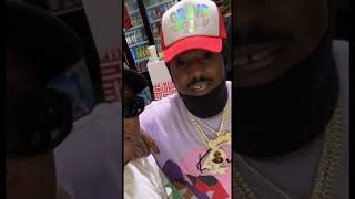 Pulled up on Mozzy for the instore release signing mozzy cmg sacramento hiphop rap [upl. by Ase]