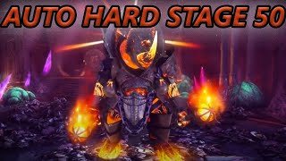 AUTO FARM BOMMAL HARD STAGE 50  Raid Shadow Legends [upl. by Trevar327]