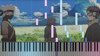 Naruto Shippuden  Despair  How To Play Piano Tutorial  Sheets [upl. by Wolcott]