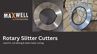 Rotary slitter knives manufacturing process  wwwmaxwellslitterscom [upl. by Eintihw]