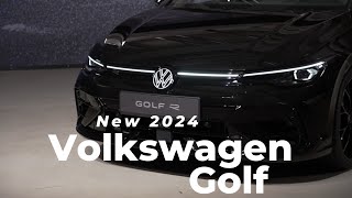 New Volkswagen 2024 Golf R Black Edition Exterior Interior [upl. by Formica316]