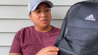 Adidas Hermosa II Mesh Backpack Review [upl. by Ermina838]