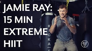 Jamie Ray  15 Minute EXTREME HIIT Workout 2  Strength Building [upl. by Avan706]