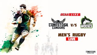 OCAA Mens Rugby 🏉 Algonquin  Conestoga 9212024  Rugby LIVE [upl. by Sahc]