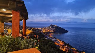 Castelsardo Sardegna Ristorante panoramicissimo ❤️ [upl. by Ymar349]