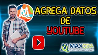 MAXQDA 2020 Importar o agregar datos de YouTube para analizar [upl. by Toombs]