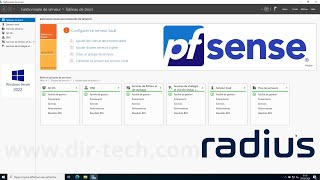 Authentification pfSense avec RADIUS sur Windows Server 2022 [upl. by Leanatan]