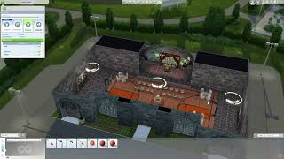 Sims 4 Build  CC  Westerburg High School  Part two of [upl. by Esta]