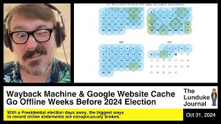 Wayback Machine amp Google Website Cache Go Offline Weeks Before 2024 Election [upl. by Onitnerolf]