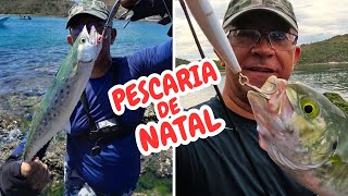 PESCARIA DE NATAL SÓ PODERIA SER ASSIM SOROROCA VERMELHO CIOBA pescaria pescador pesca [upl. by Nira]