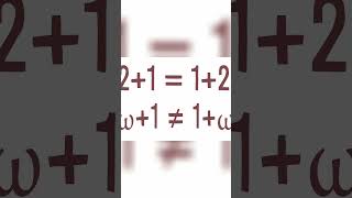 Understanding Transfinite Ordinals An Unconventional Arithmetic Explained shortsfeed [upl. by Eastman288]