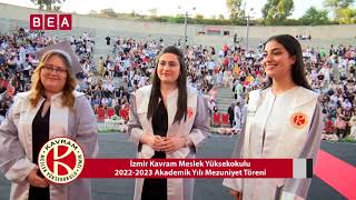 Ä°ZMÄ°R KAVRAM MESLEK YÃœKSEKOKULU 20222023 AKADEMÄ°K MEZUNÄ°YET TÃ–RENÄ° [upl. by Mikahs827]