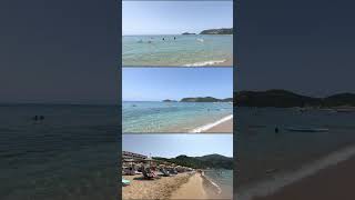 CORFU Agios Georgios Pagon  see long Corfu videos on my channel corfubeaches agiosgeorgios [upl. by Euqinomad472]