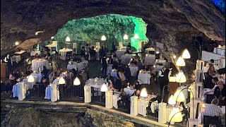 Is the famous cave restaurant in Italy ACTUALLY worth it 🤔 [upl. by Tacita]